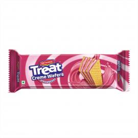 BRITANNIA  TREAT WAFERS STRAWBERRY 75 G		